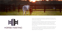 Desktop Screenshot of horsehosting.com